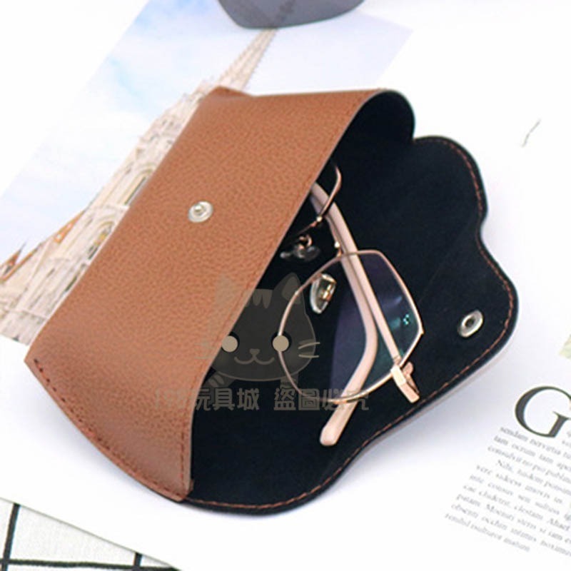 皮革眼鏡盒 眼鏡盒 墨鏡盒 眼鏡收納盒 太陽眼鏡盒 眼鏡收納包 墨鏡收納 台灣現貨 😽198玩具城 W1633-細節圖7