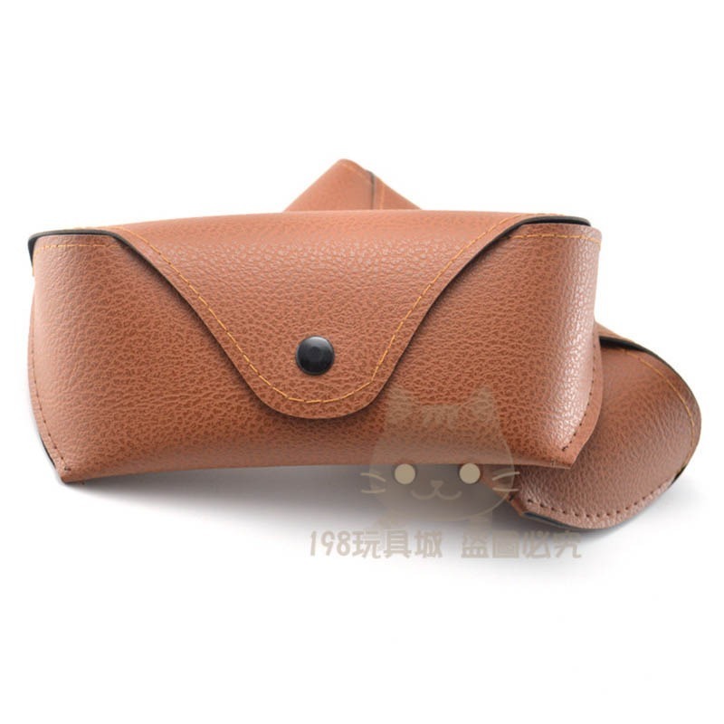 皮革眼鏡盒 眼鏡盒 墨鏡盒 眼鏡收納盒 太陽眼鏡盒 眼鏡收納包 墨鏡收納 台灣現貨 😽198玩具城 W1633-細節圖9