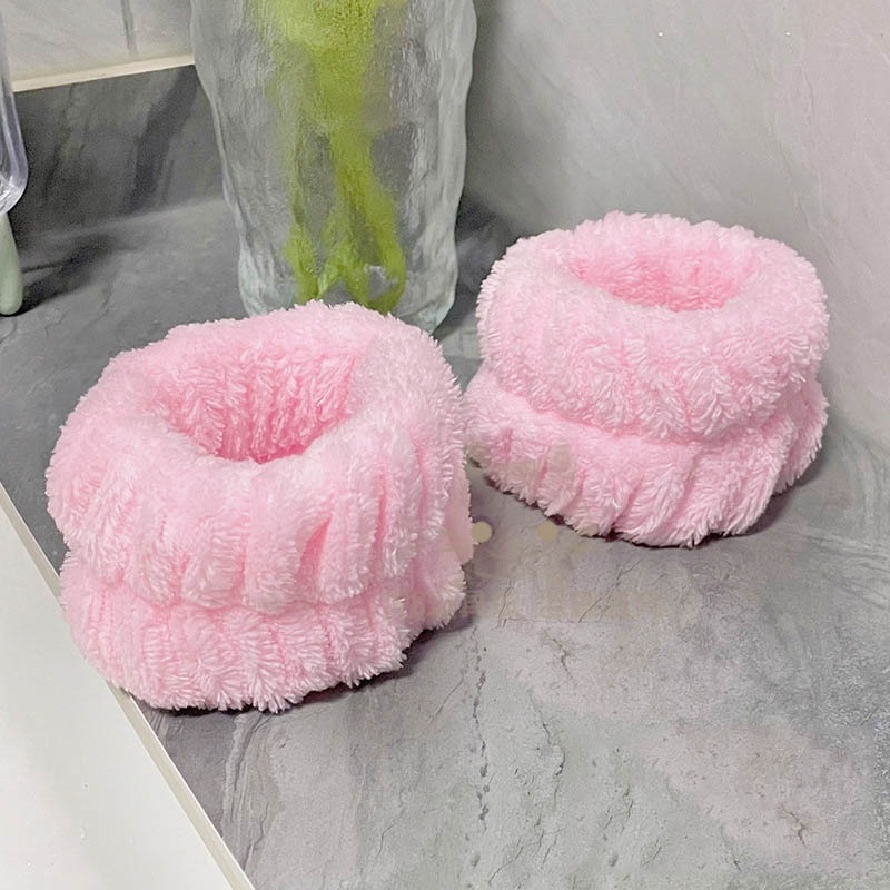 洗臉手腕帶 吸水手腕帶 洗臉腕帶 1組2入 手腕帶 防滴水手腕帶 手腕腕帶 台灣現貨 😽198玩具城😽 W1635-規格圖8