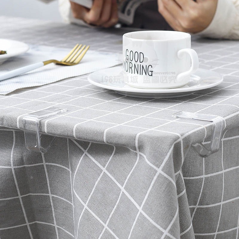 桌布防滑夾 桌巾防滑固定夾 桌布固定夾 桌巾固定夾 防滑固定夾 🔥台灣現貨🔥 😽198玩具城😽 W1651-細節圖6