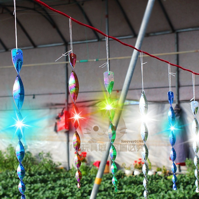 驅鳥棒 驅鳥神器 反光螺旋驅鳥棒 旋轉驅鳥棒 驅鳥 趕鳥 防鳥 🔥台灣現貨🔥 😽198玩具城😽 W1652-細節圖5