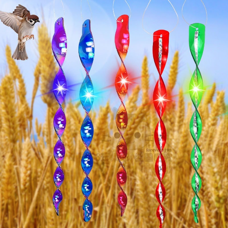 驅鳥棒 驅鳥神器 反光螺旋驅鳥棒 旋轉驅鳥棒 驅鳥 趕鳥 防鳥 🔥台灣現貨🔥 😽198玩具城😽 W1652-細節圖7