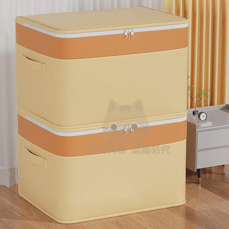 棉被收納袋 棉被收納箱 衣物收納袋 防塵收納 大容量收納 衣櫃收納 🔥台灣現貨🔥 😽198玩具城😽 W1656-細節圖7