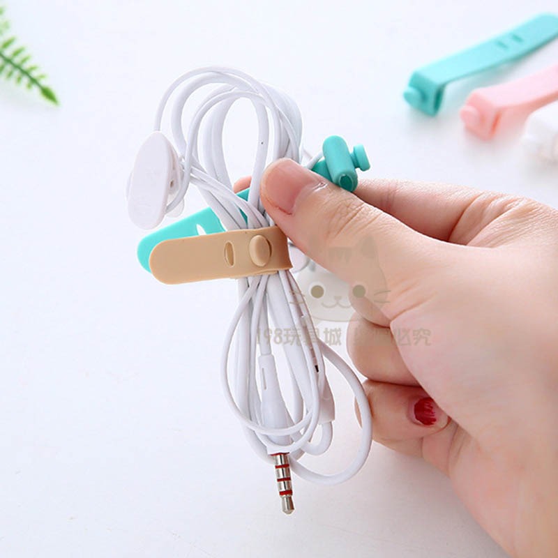 矽膠束線帶 整線器 束線器 綁線 理線 矽膠綁帶 集線器 綁線帶 紮線帶 理線器 台灣現貨 198玩具城 【W1191】-細節圖6