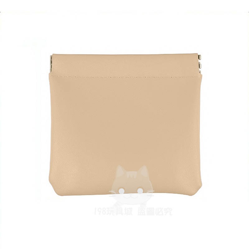 奶茶色》皮革收納小包