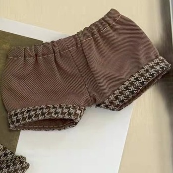 現貨 棉花娃衣 萌探社 10cm labubu娃衣 無屬性 男娃衣 女娃衣 正版 斗篷 披風 cp服 情侶裝-規格圖8