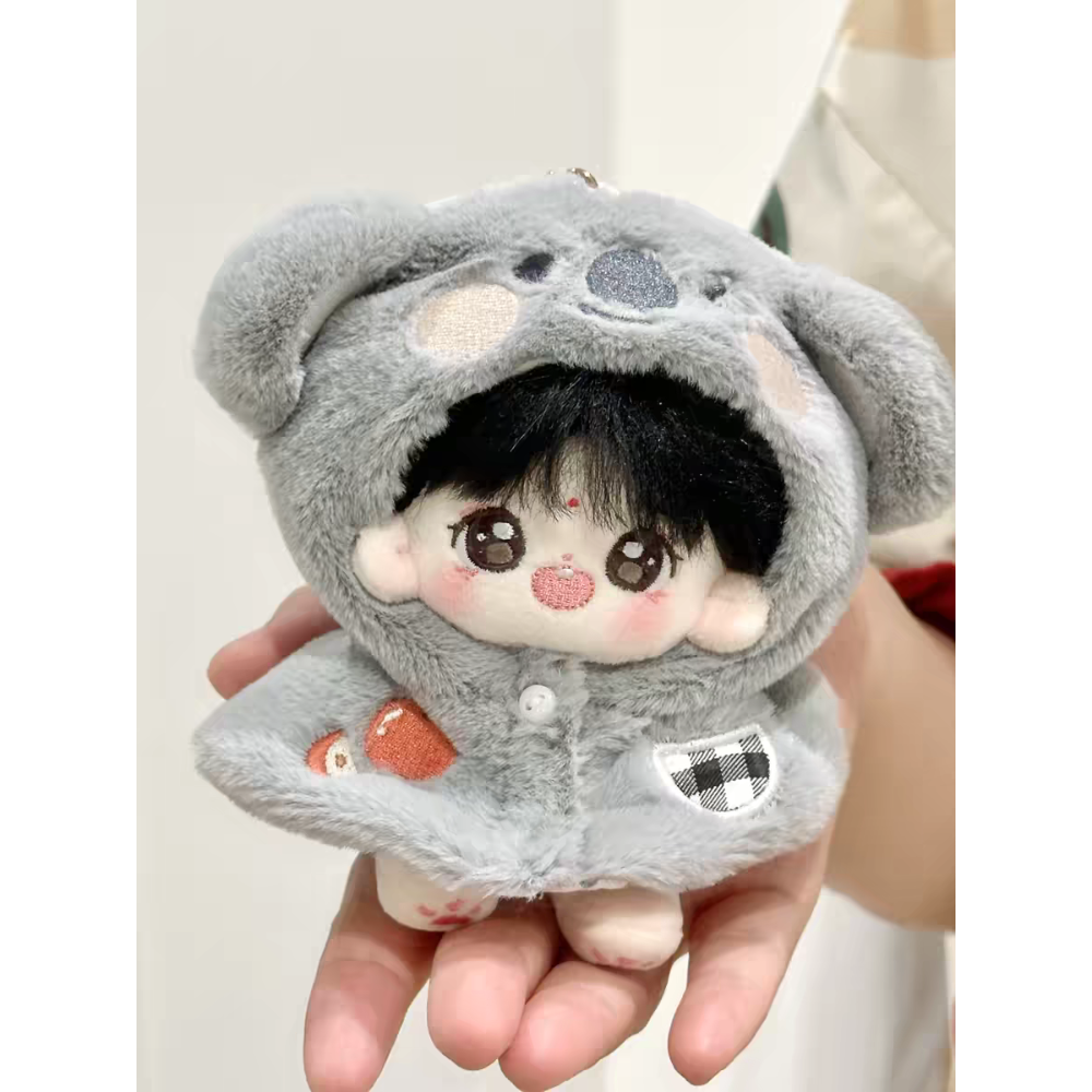 現貨 棉花娃衣 拉布布娃衣 10cm 貓咪 卡皮巴拉 bjd 彩虹社指娃衣 努努chibi娃衣 斗篷 披風-規格圖5