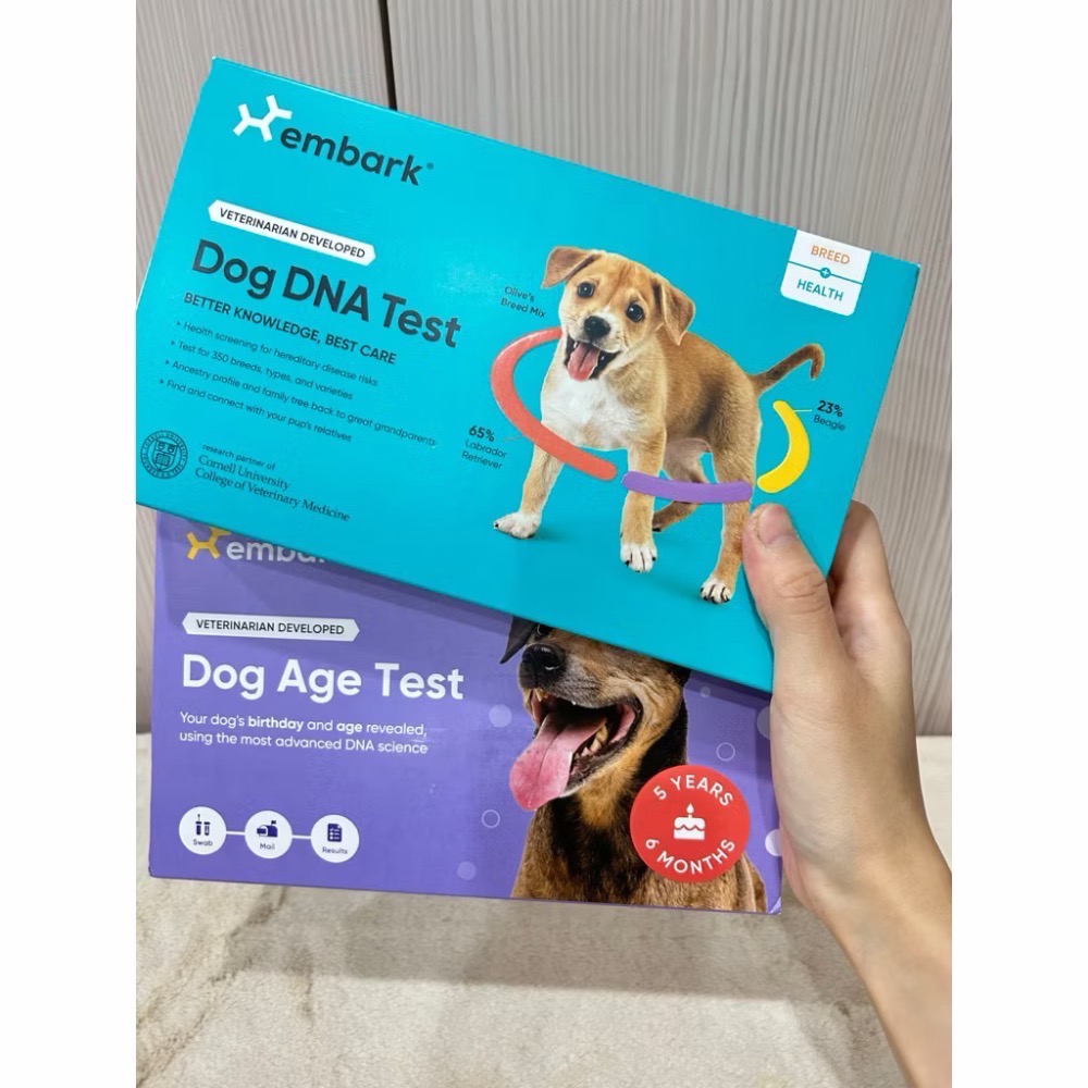 美國embark DNA檢測 狗狗基因檢測 健康檢測 品種檢測 年齡檢測 dog agetest genetest-規格圖2