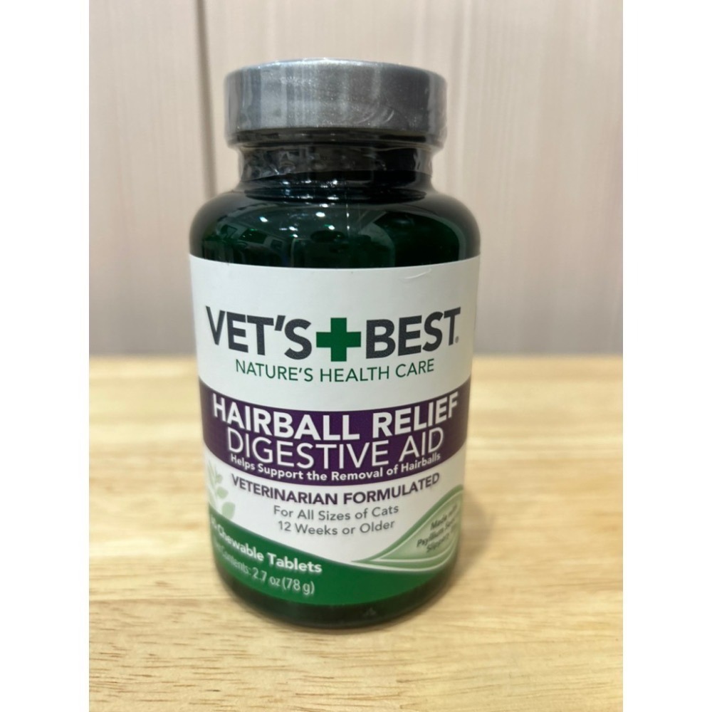 美國 VET＇S BEST 天然草本化毛錠 季節過敏 掉毛止癢錠 shed+itch150顆 60顆 180顆-規格圖1