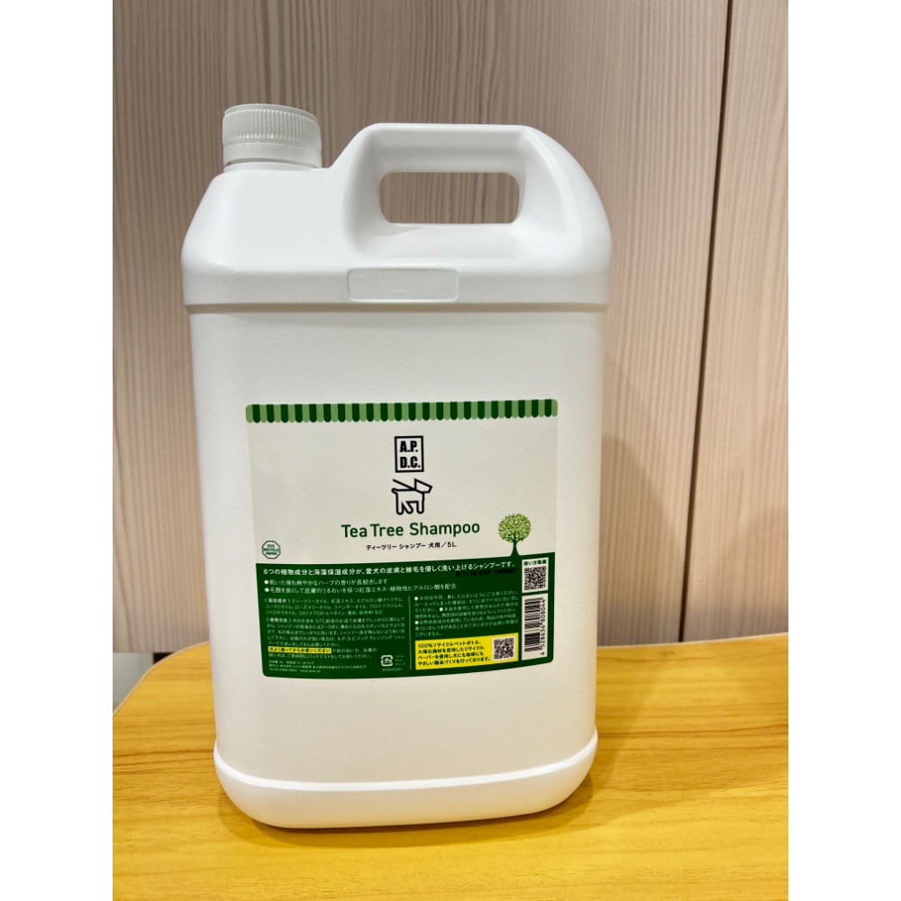 【多款】🇯🇵 茶樹精油沐浴乳 5L 日本 APDC 洗毛精 茶樹精油護毛乳 雙重保濕-細節圖2