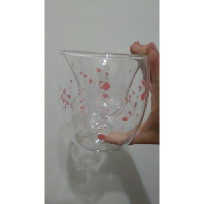 貓爪杯 玻璃水杯
