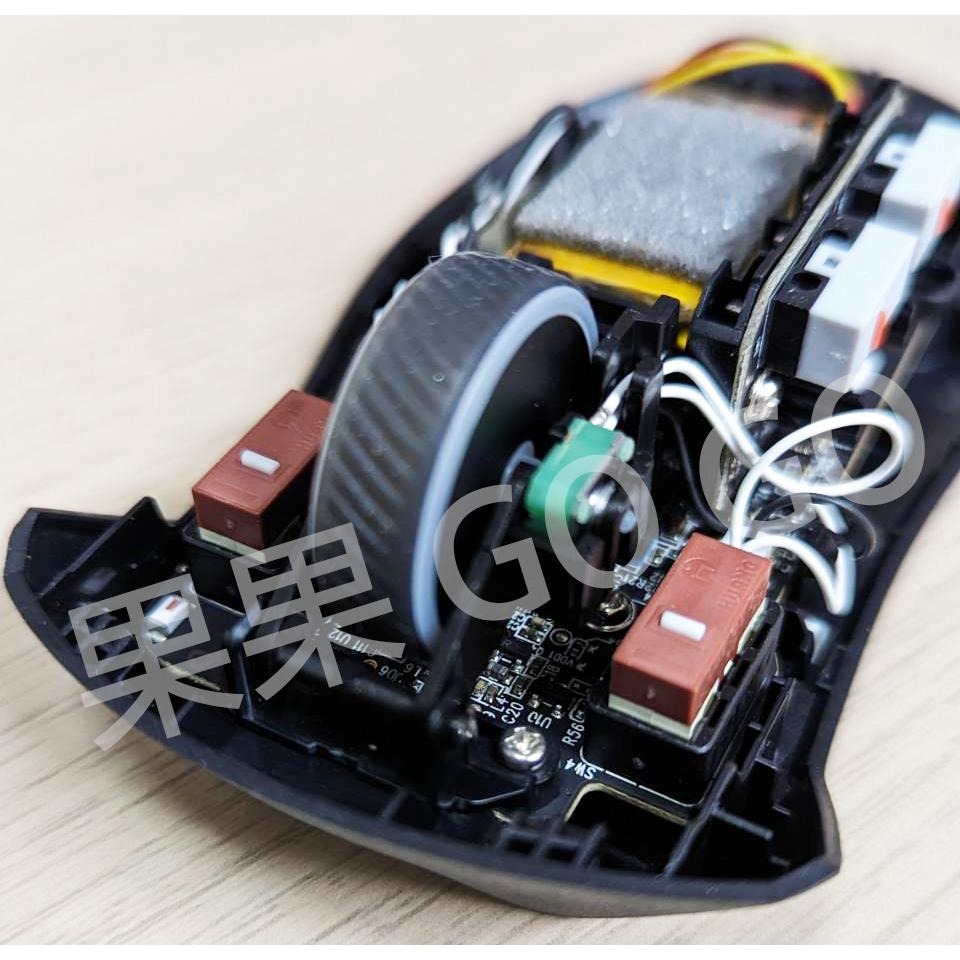 華諾 HUANO 長方形 靜音 微動 滑鼠 微動開關 可拔插 底座-細節圖2