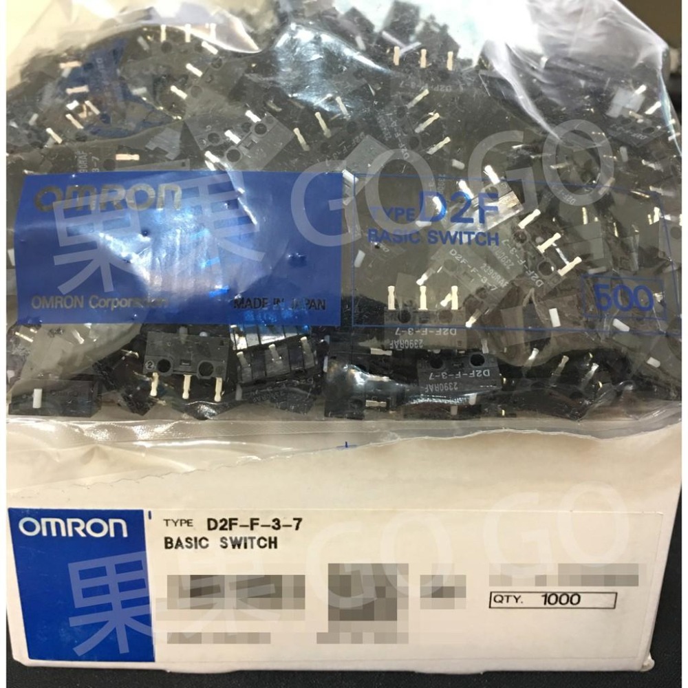 歐姆龍 omron 日製 電競 紅點 白點 D2F-F-3-7 D2FC-FL-NH 滑鼠 微動 開關-細節圖2