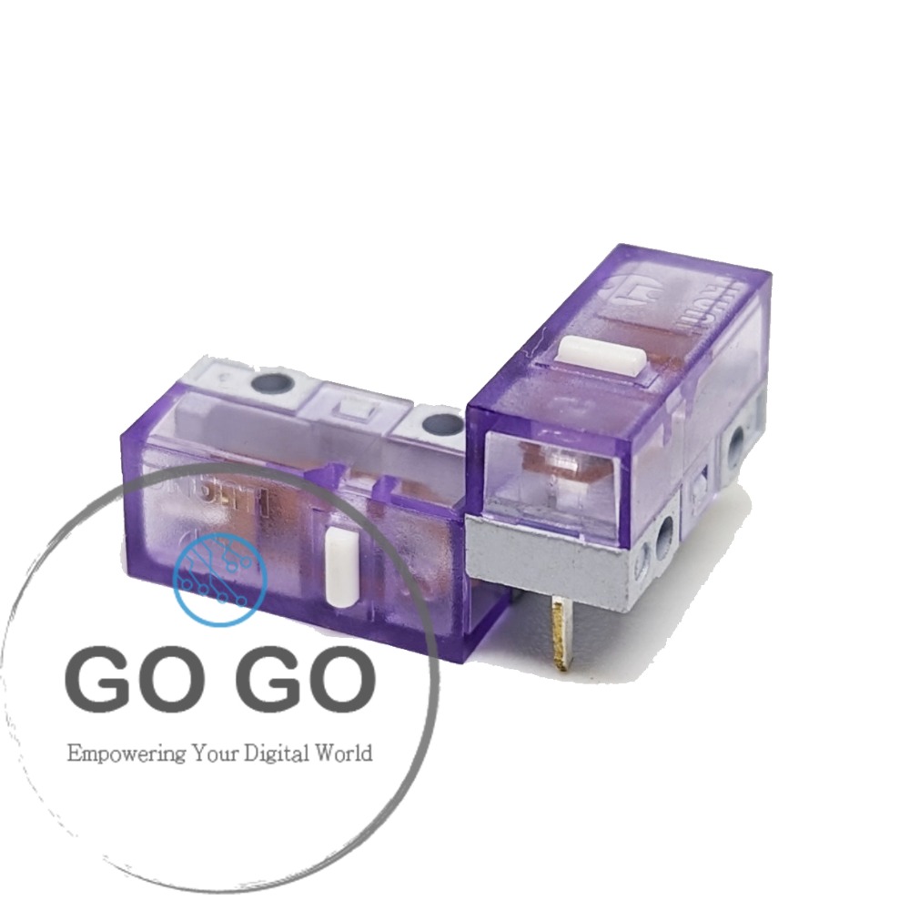 華諾 HUANO 藍殼 透明 藍點 粉點 微動 新款 滑鼠 微動開關 5 8千萬 億 次壽命🔸現貨🔸-規格圖1