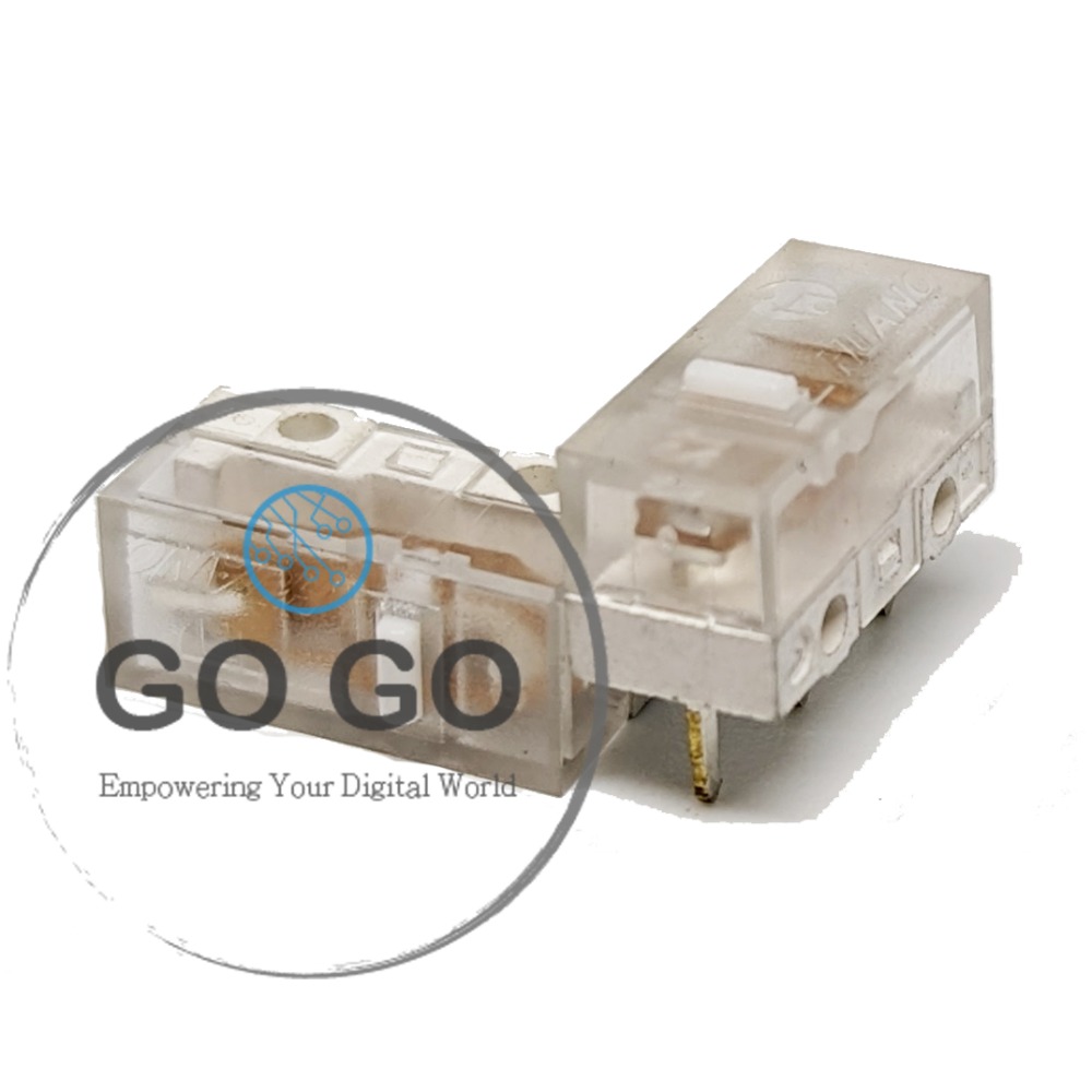 華諾 HUANO 藍殼 透明 藍點 粉點 微動 新款 滑鼠 微動開關 5 8千萬 億 次壽命🔸現貨🔸-規格圖1