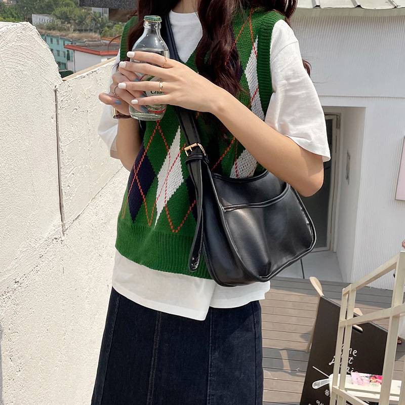MDMS⭐半月包/韓系/水桶包/馬鞍包/側背包/斜背包/水餃包/側背包女/腋下包/通勤包/包包女/月牙包/中包/B521-細節圖9