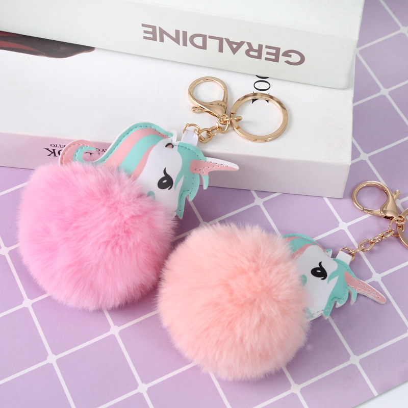 MDMS⭐可愛/軟萌/配件/吊飾/公仔/吊墜/裝飾物/獨角獸/夢幻/毛球/爆款/包包掛件/掛件/百搭可愛A041-細節圖2