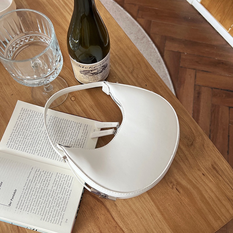 MDMS⭐月牙包/小廢包/網紅包/小眾設計/手提包/韓國/ins風/辣妹包/腋下包/金屬扣/小圓包/女包/小包B825-細節圖6