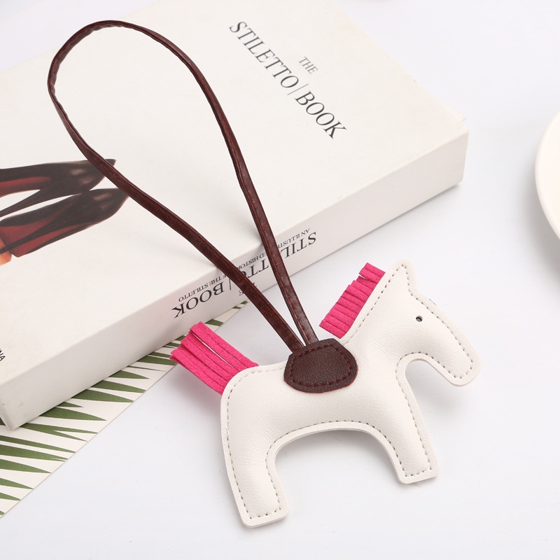 MDMS⭐可愛/軟萌/配件/吊飾/公仔/吊墜/裝飾物/皮革/小馬/爆款/包包掛件/掛件/百搭可愛/穿搭配件A042-細節圖5