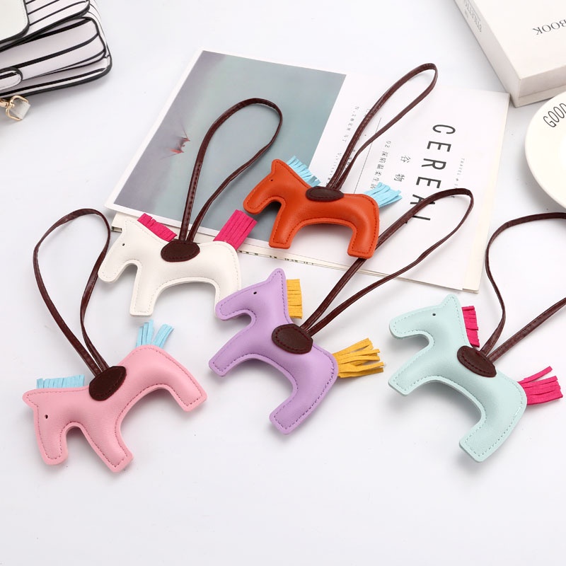 MDMS⭐可愛/軟萌/配件/吊飾/公仔/吊墜/裝飾物/皮革/小馬/爆款/包包掛件/掛件/百搭可愛/穿搭配件A042-細節圖8