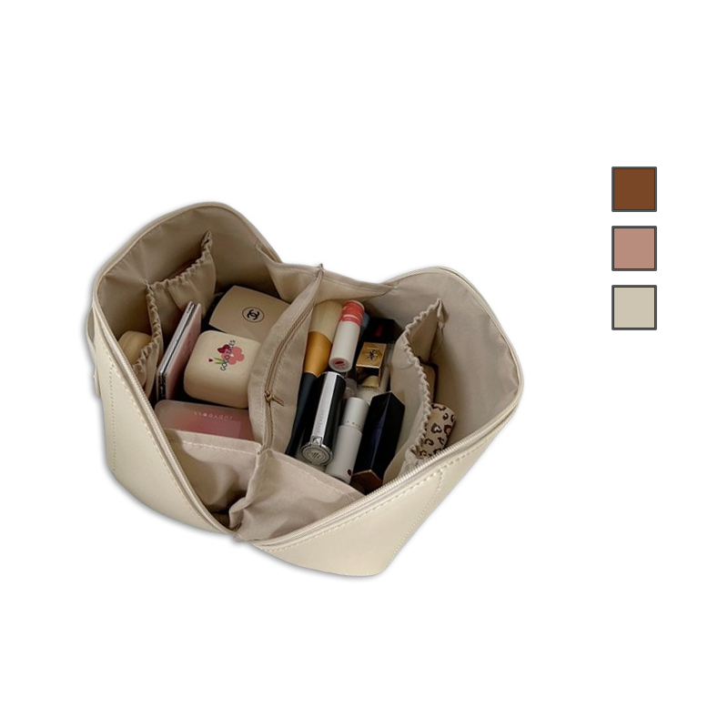 MDMS⭐小紅書同款/化妝包/大容量/便攜/ins/高級感/網紅包/超火/旅行包/洗漱包/收納袋/貝殼包/小包B748-細節圖2