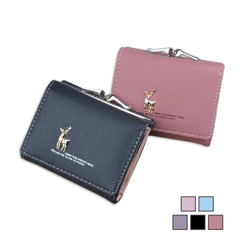 MDMS⭐現貨/韓系/短夾/質感/ins/可愛/繽紛色/女用皮夾/零錢包/卡包/小包/三折短夾/錢包/迷你包B303-細節圖2