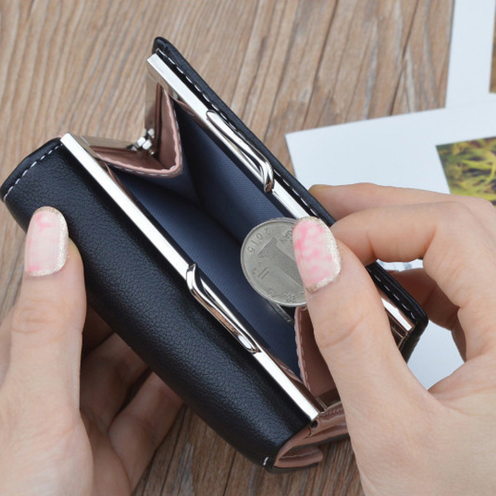 MDMS⭐現貨/韓系/短夾/質感/ins/可愛/繽紛色/女用皮夾/零錢包/卡包/小包/三折短夾/錢包/迷你包B303-細節圖8