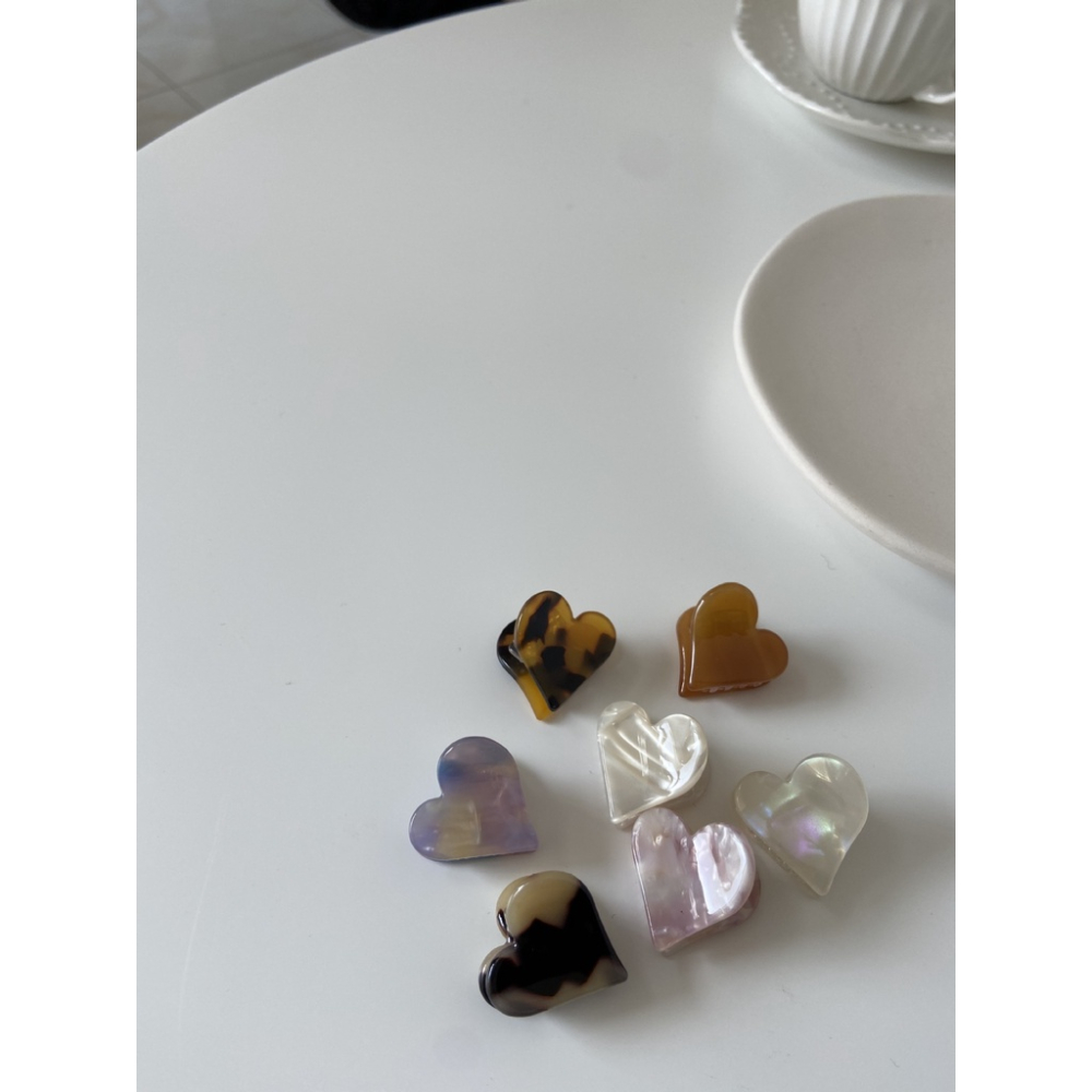 MDMS⭐韓國/卡通/髮夾/愛心/少女心/側邊/瀏海夾頭飾/百搭/邊夾/夾子/心型髮夾/現貨/髮飾類/可愛髮夾 A021-細節圖8