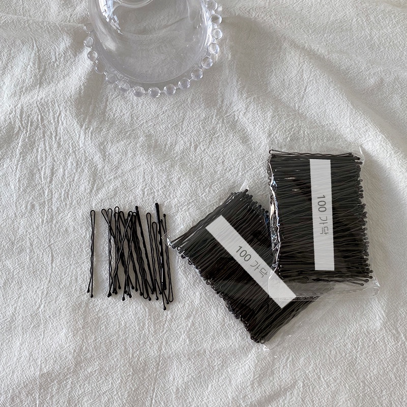 MDMS⭐現貨/韓式/一字夾/髮飾類/側邊夾/瀏海夾/碎髮夾/髮夾/簡約百搭/邊夾/黑色夾子/百搭造型 A027-細節圖6