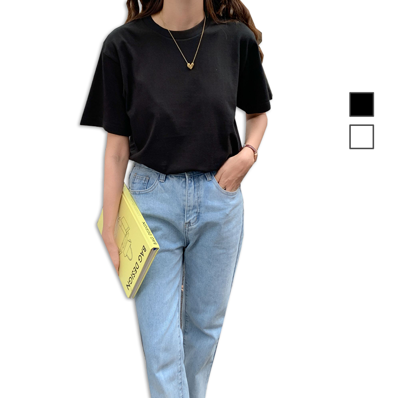 MDMS⭐️高磅數/男女素T/超經典/基本款/日本/重磅純棉/短袖/t恤/純色/素面/圓領/空白衫/潮牌/素T/E334-細節圖2