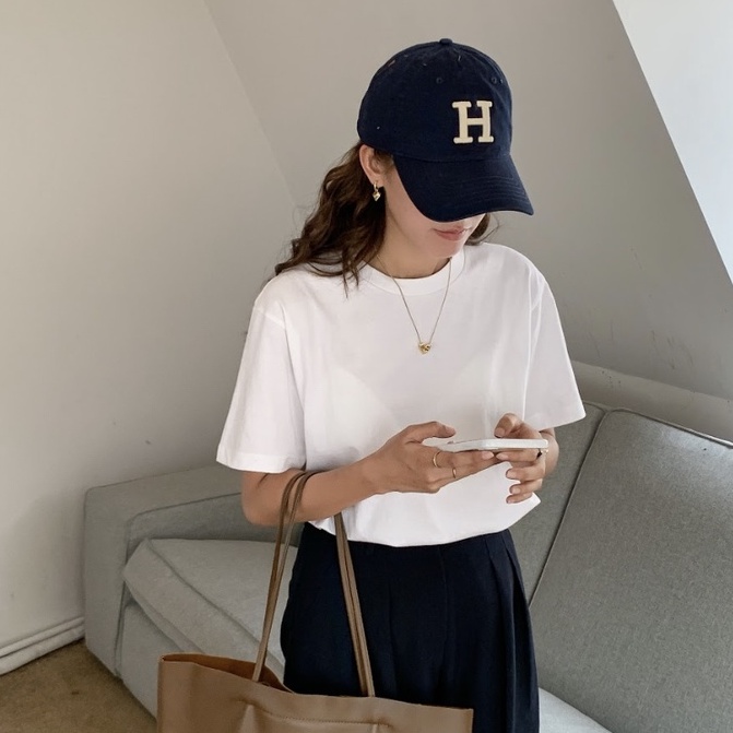 MDMS⭐️高磅數/男女素T/超經典/基本款/日本/重磅純棉/短袖/t恤/純色/素面/圓領/空白衫/潮牌/素T/E334-細節圖5