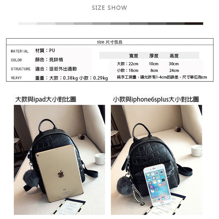 MDMS⭐防水包包/石頭紋/大容量/後背包/尼龍包/書包/雙肩包/學院風/背包/後背包女/包包/中包/迷你包B130-細節圖3