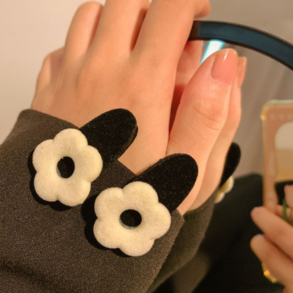 MDMS⭐髮飾/邊夾/羅曼尼莊園/法式/復古/絲絨/花朵/髮夾/高級感/時尚百搭/劉海夾/側邊夾子/頭飾/A109-細節圖6