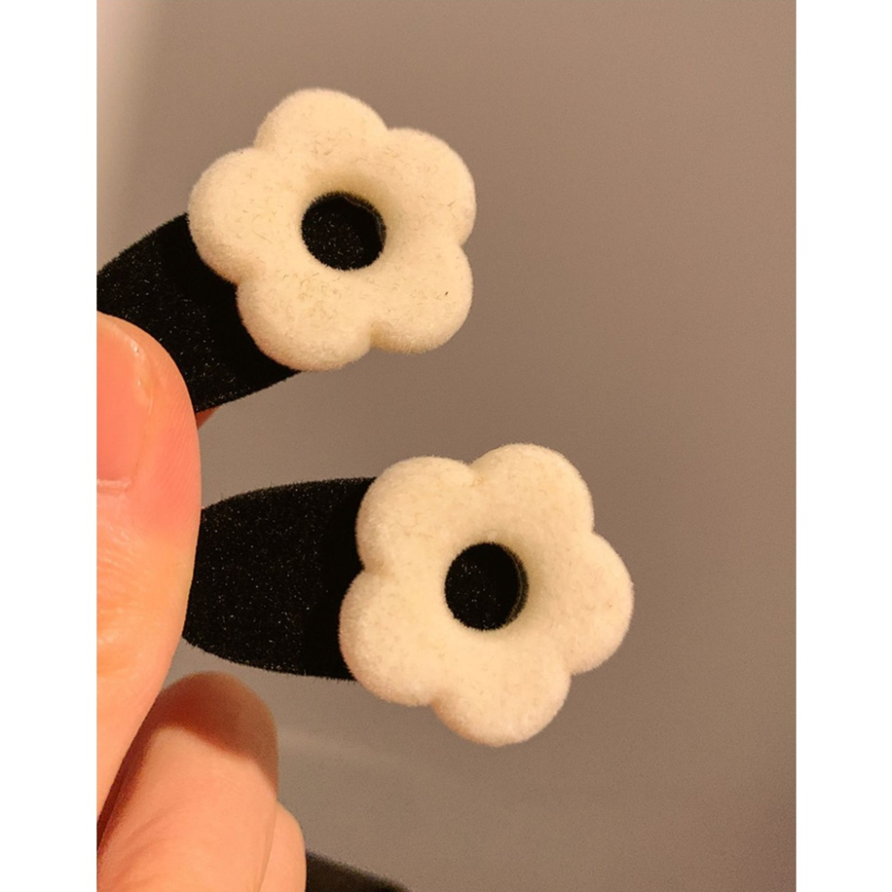 MDMS⭐髮飾/邊夾/羅曼尼莊園/法式/復古/絲絨/花朵/髮夾/高級感/時尚百搭/劉海夾/側邊夾子/頭飾/A109-細節圖8