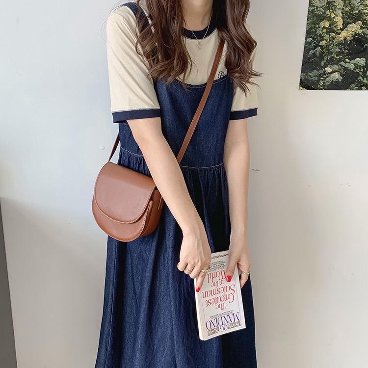 MDMS⭐現貨/側背包/韓系/復古/小廢包/肩背包/斜背包/女包/半圓包/馬鞍包/側背包女/百搭/迷你包/小包/B146-細節圖5
