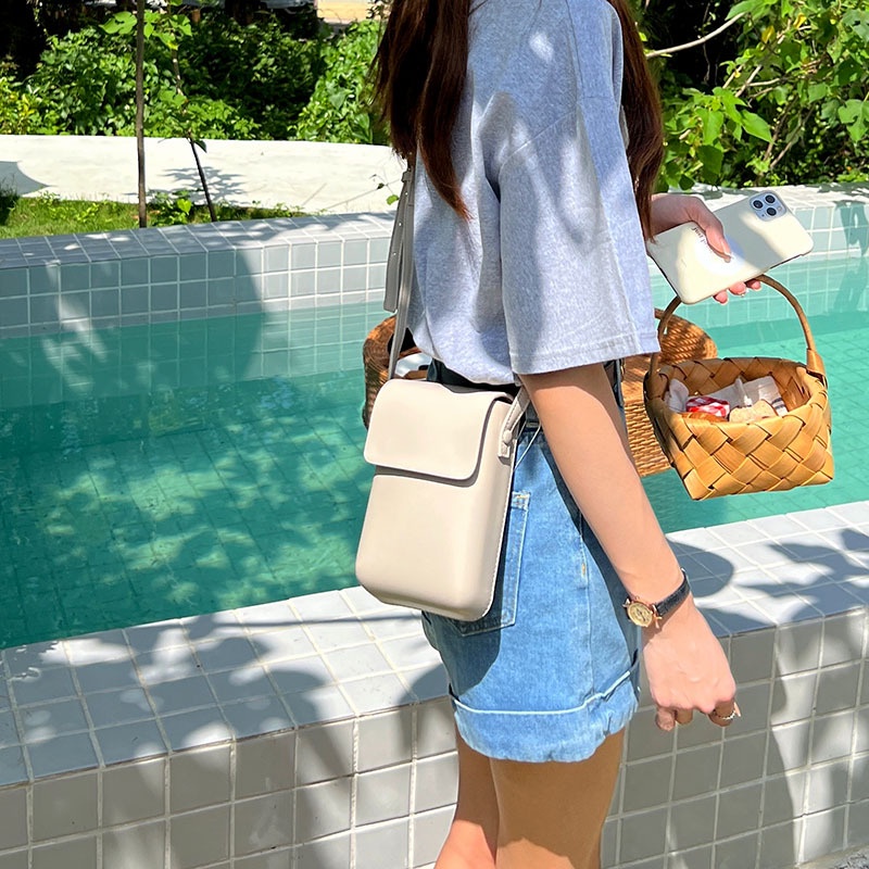 MDMS⭐盒子包/零錢包/百搭/豎款/日韓/零錢包/小包包/簡約/復古/不分男女/小方包/斜挎包/手機包B710-細節圖5