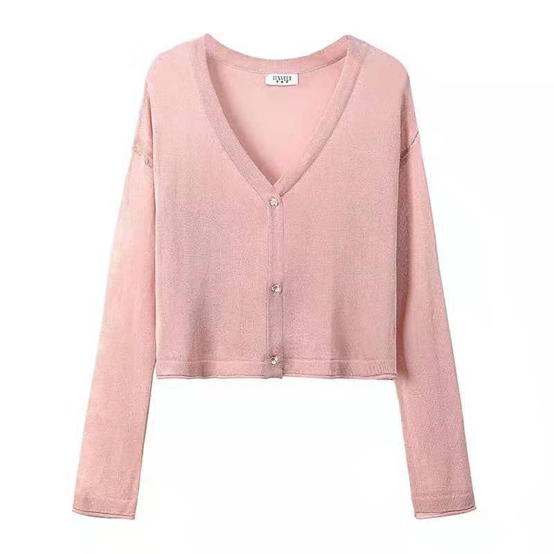 MDMS⭐薄款/防曬衣/短罩衫/針織/開衫/外套/女裝/夏天上衣/針織上衣/襯衫/鈕扣外套/女生上衣/防曬衫E077-細節圖9