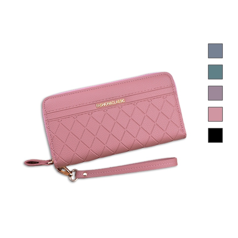 MDMS⭐雙拉鍊/手拿錢包/女士錢包/長款/時尚/大容量/雙層/錢夾/手機小包/B725-細節圖2