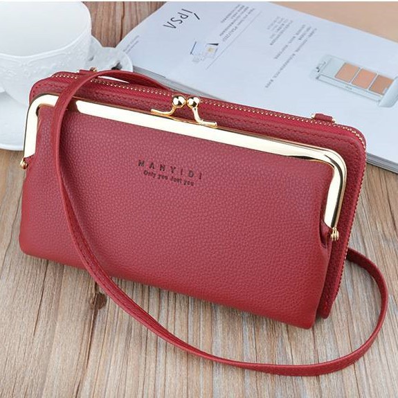 MDMS⭐現貨/大容量/手機包/肩背包/側背包/錢包/零錢包/長夾/單肩包/側背包女/夾子包/迷你包/小包包B526-細節圖5