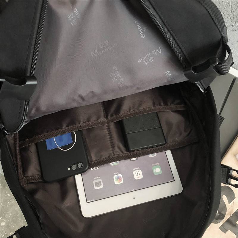 MDMS⭐ins/韓系/後背包/雙肩包/背包/電腦包/後背包女/後背包男/通勤包/書包/包/大容量/包包男/包 B518-細節圖9