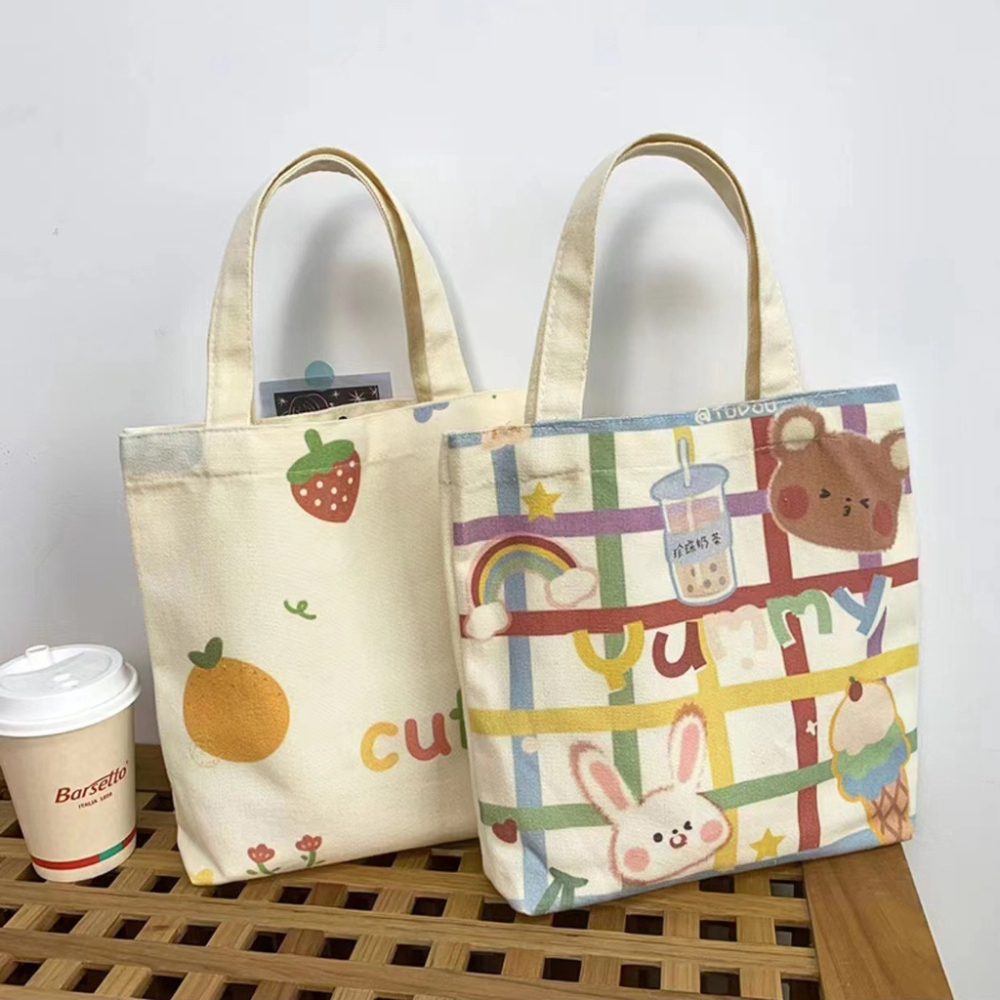 MDMS⭐日系/可愛mini/帆布包/手提包/帆布袋/學生包/手拎包/上班包/手提包/小布包/飯盒袋/小號/中包B814-細節圖9