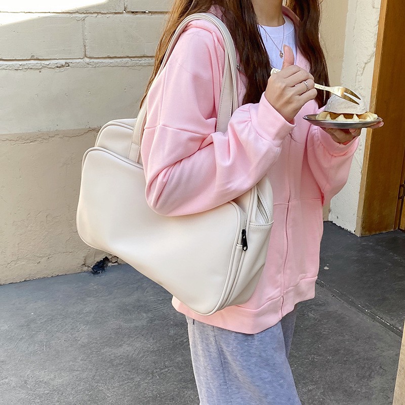 MDMS⭐現貨/電腦包/大容量/單肩包/韓系/托特包/包包女/手提包/手提袋/百搭/簡約/通勤包/旅行包/大包B494-細節圖6