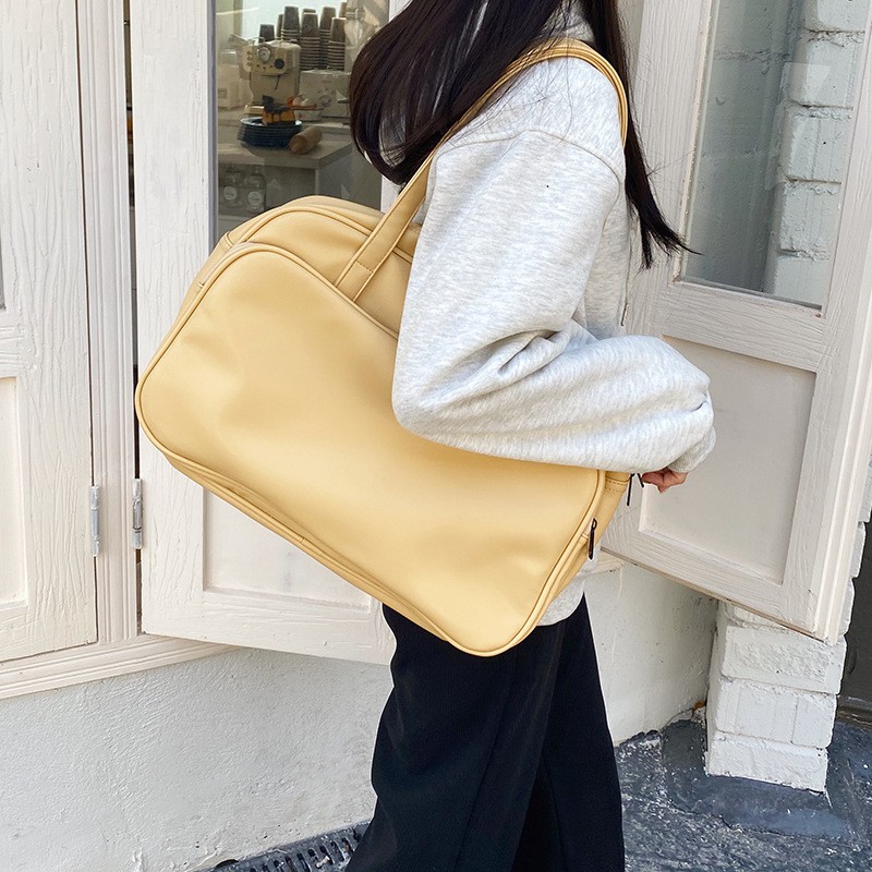 MDMS⭐現貨/電腦包/大容量/單肩包/韓系/托特包/包包女/手提包/手提袋/百搭/簡約/通勤包/旅行包/大包B494-細節圖9