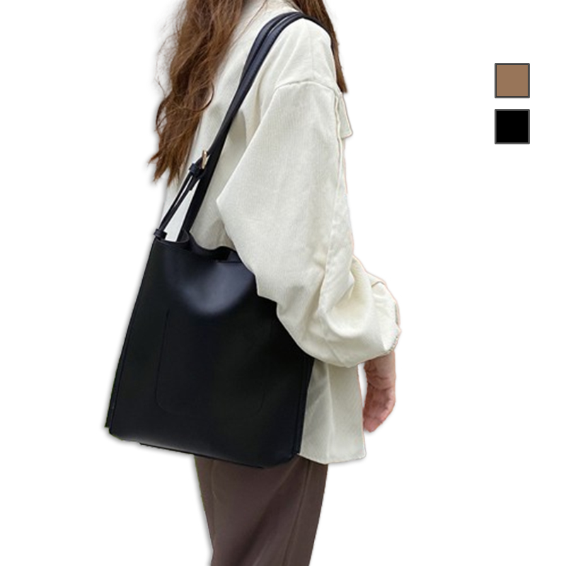 MDMS⭐子母包/側背包/肩背包/斜背包/ins/側背包/斜背包/水桶包/斜背包/托特包/包包女/帆布包/中包/B458-細節圖2