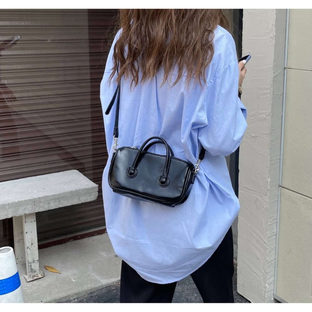 MDMS⭐小眾設計/腋下包/手提包/手提/側背包/包包/側背包/斜背包/腋下包/蠟油皮/小包包/手拿包/小包/B520-細節圖6