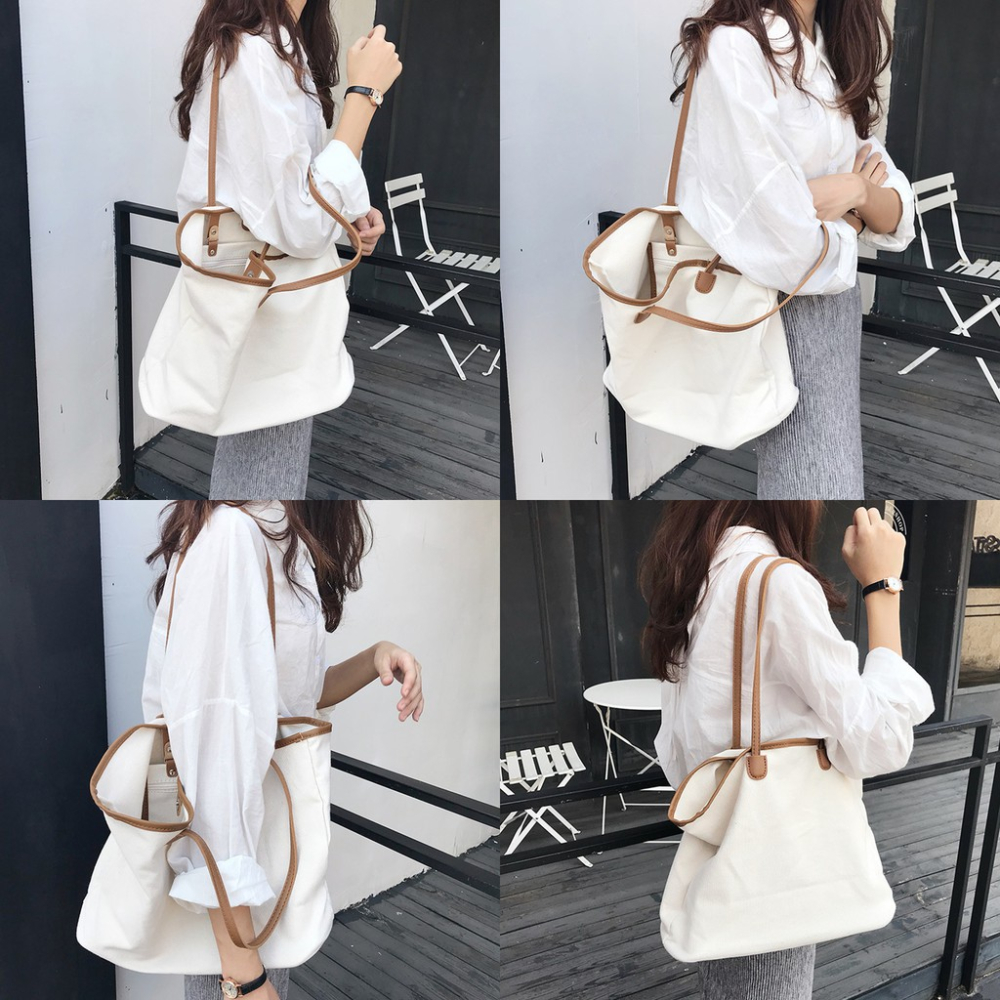 MDMS⭐現貨/大容量/手提包/大包包/帆布包/肩背包/單肩包/托特包/帆布袋/手提袋/購物袋/環保袋/大包/B174-細節圖2