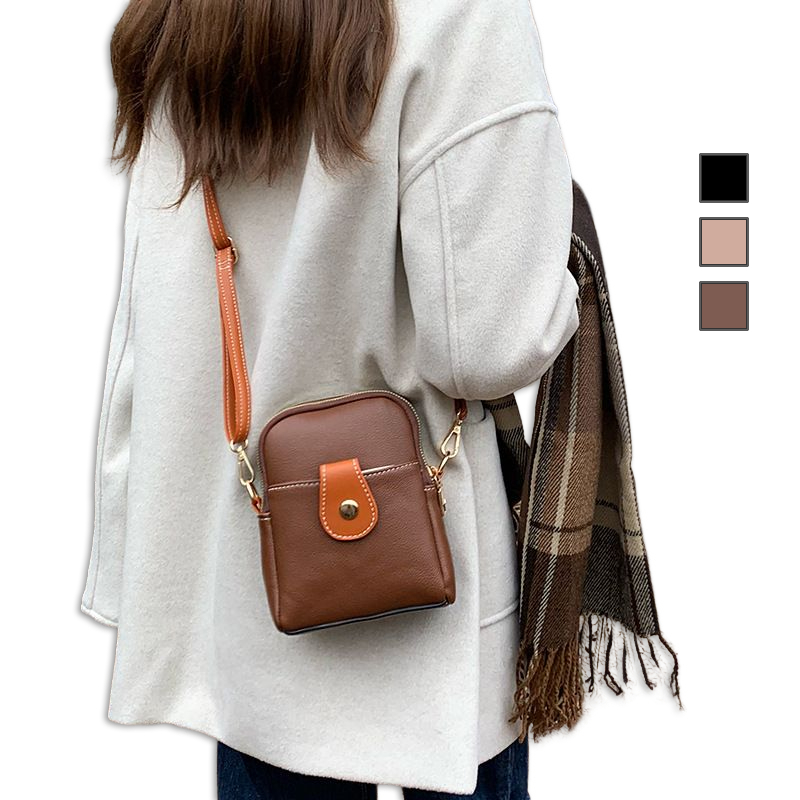 MDMS⭐手機包/斜挎包/百搭ins/復古/迷你包/小包/小巧/時尚/小清新/百搭/輕便/軟皮包/小挎包/B792-細節圖2