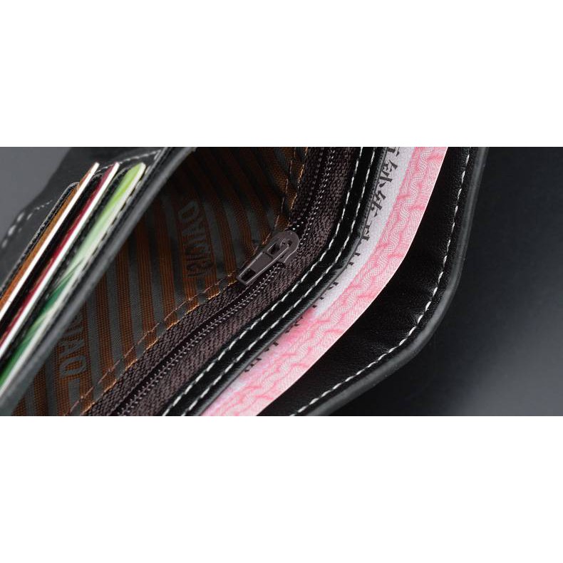 【MDMS】短款 多卡位 薄三折 橫款 軟皮夾 錢包(B524)-細節圖9