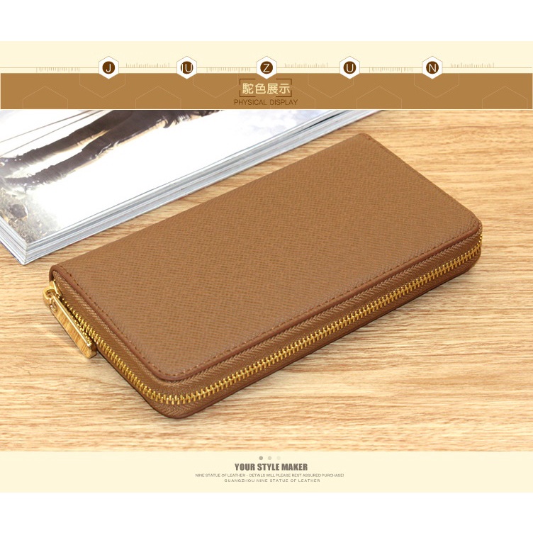 MDMS⭐多夾層/多卡位/大容量/素面/男女通用/長款/拉鍊/錢包/手拿包/手機包/零錢包/卡包/長夾B772-細節圖5