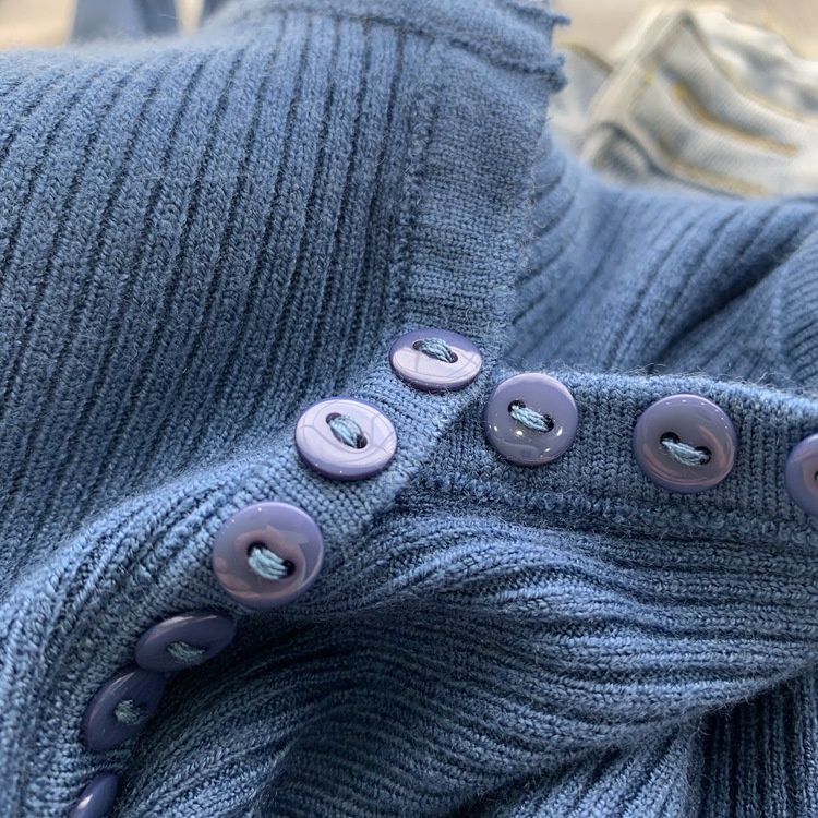 MDMS⭐10色/針織衫/包芯紗/韓版上衣/ins風/顯瘦修身/貼身上衣/毛衣開衫/短款/百搭/打底衫/針織外套E295-細節圖7